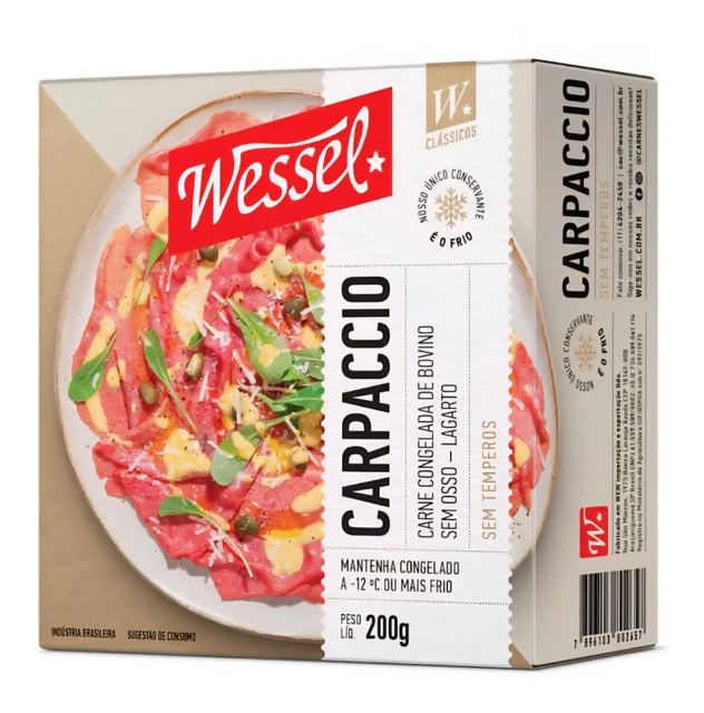 Carpaccio Wessel 200g