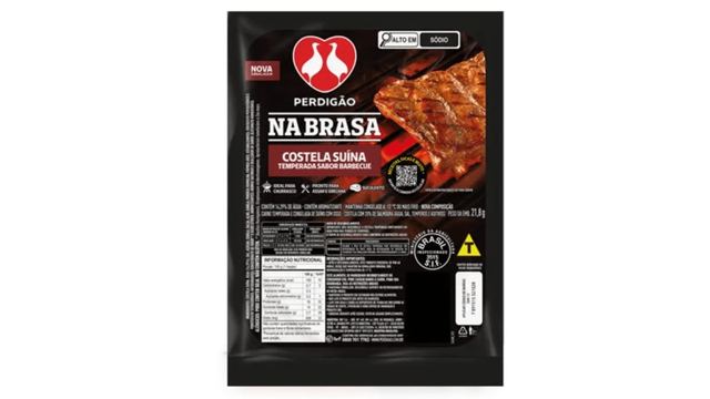 Costela Suína Barbecue Na Brasa