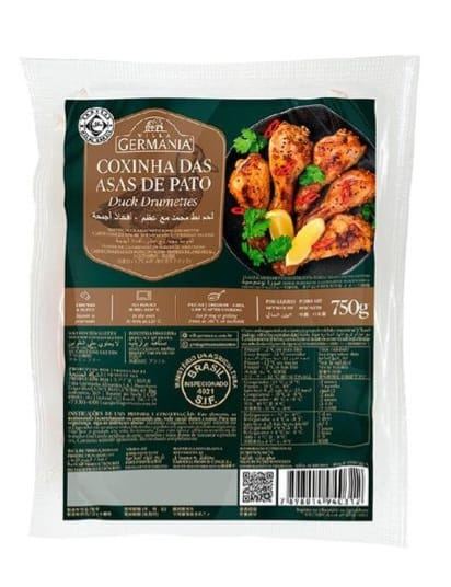 Coxinhas das Asas Pato Congelado Villa Germania 750g