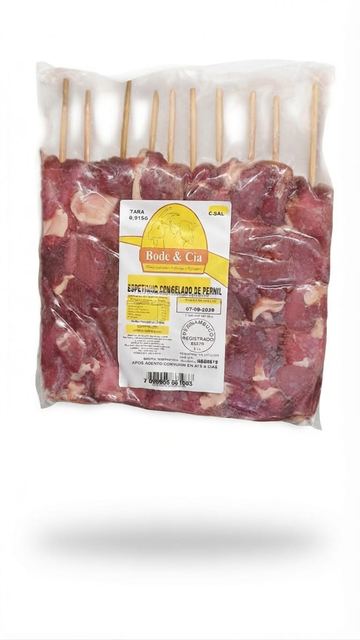 Espetinho de Pernil Cordeiro Bode e Cia