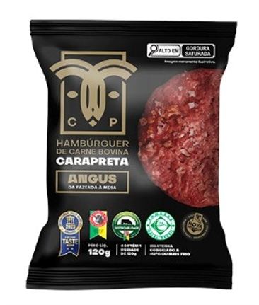 Hambúrguer Carapreta 120g