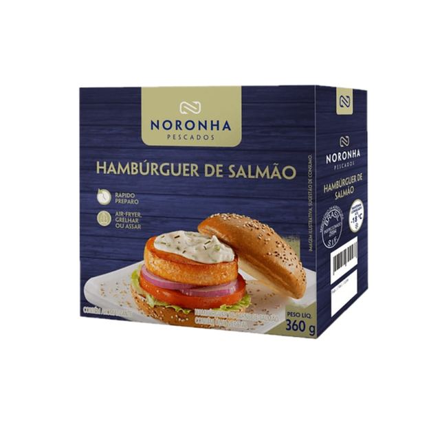 Hambúrguer Salmão Noronha