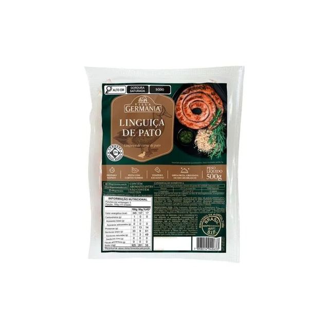 Linguiça Pato Villa Germania 500g