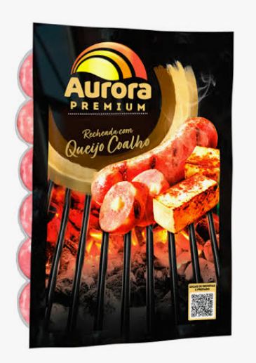 Linguiça Suína com Queijo Coalho