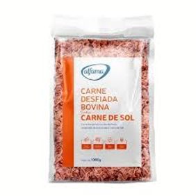 Carne desfiada e congelados prontos